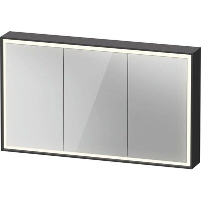 Duravit L-Cube Spiegelschrank Graphit 1200x155x700 mm Duravit L-Cube Spiegelschrank Graphit 1200x155x700 mm