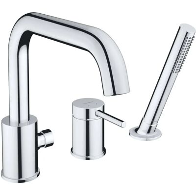 Mieszacz do wanny Duravit Circle 3 otworowy, projection 215 mm, montaż na ścianie Mieszacz do wanny Duravit Circle 3 otworowy, projection 215 mm, montaż na ścianie