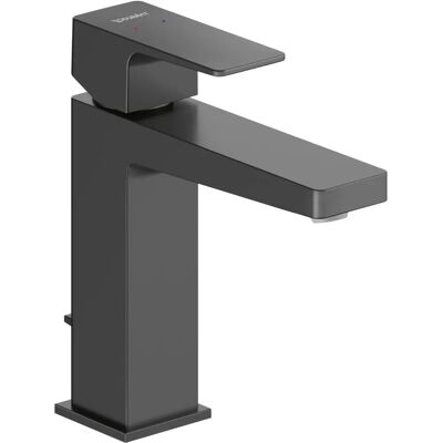 Bateria Duravit Manhattan - Wypuszczenie 129mm - Mat Czarny Bateria Duravit Manhattan - Wypuszczenie 129mm - Mat Czarny