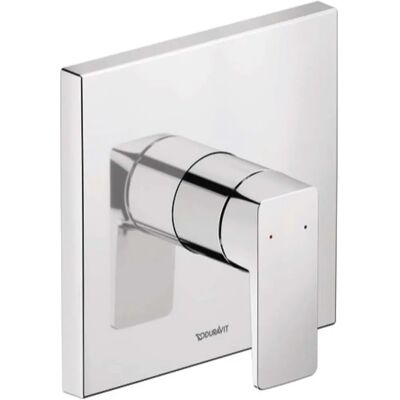 Mezclador de ducha monomando empotrado Duravit Manhattan - Cromo - 150x150 mm Mezclador de ducha monomando empotrado Duravit Manhattan - Cromo - 150x150 mm