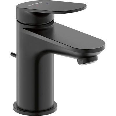 Amestecător monocomandă pentru lavoar Duravit Wave, proiecție 95mm, negru mat Amestecător monocomandă pentru lavoar Duravit Wave, proiecție 95mm, negru mat