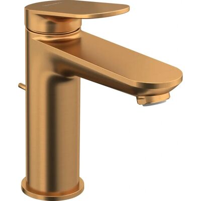 Amestecător de lavoar Duravit finisaj bronz periat - Wave Proiecție 122mm Amestecător de lavoar Duravit finisaj bronz periat - Wave Proiecție 122mm