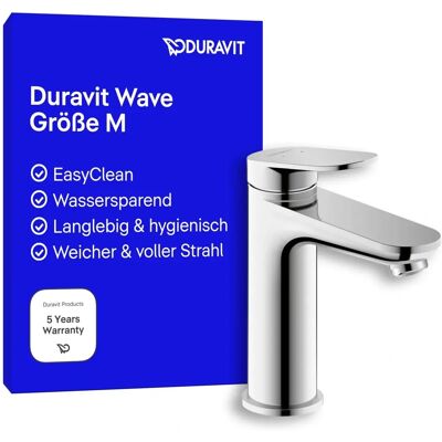 Duravit Model WA1022002010 - Bateria Wave Duravit Model WA1022002010 - Bateria Wave