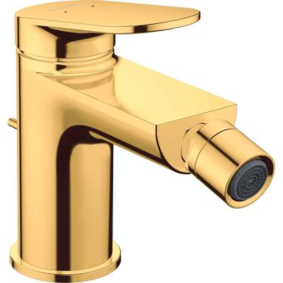 Mezclador de Bidé Duravit Wave - Oro pulido, proyección 128 mm Mezclador de Bidé Duravit Wave - Oro pulido, proyección 128 mm