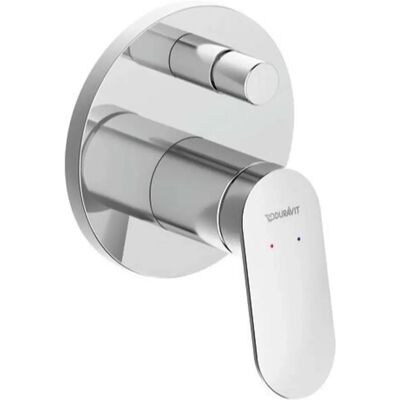 Duravit Wave Set de Mixeur de Duș Încastrat - Cromat Duravit Wave Set de Mixeur de Duș Încastrat - Cromat