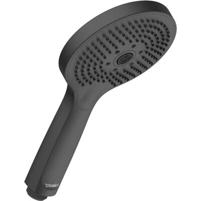 Duravit Ducha de mano 3Jet Click! 120 MinusFlow Negro Mate - Cabezal de ducha Duravit Ducha de mano 3Jet Click! 120 MinusFlow Negro Mate - Cabezal de ducha