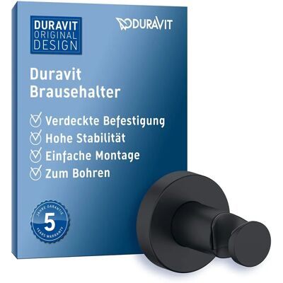 Duravit UV0620007046 - Soporte de ducha con roseta redonda - Accesorio de ducha Duravit UV0620007046 - Soporte de ducha con roseta redonda - Accesorio de ducha