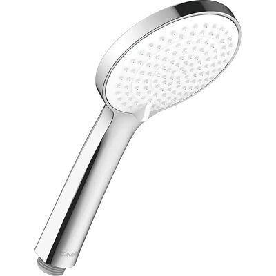 Set doccia Duravit - 3 modalità di getto, bianco e cromo Set doccia Duravit - 3 modalità di getto, bianco e cromo