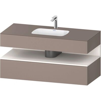 Duravit Basalt Matt Einbauwaschtisch mit Stauraum - Badezimmerwaschtisch Duravit Basalt Matt Einbauwaschtisch mit Stauraum - Badezimmerwaschtisch