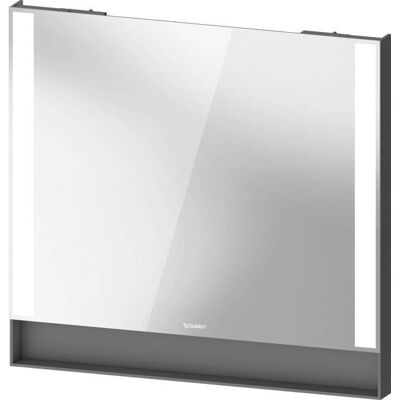 Duravit Qatego Spiegel Graphit Matt - Sensor, Dimmer, 80x75cm Duravit Qatego Spiegel Graphit Matt - Sensor, Dimmer, 80x75cm