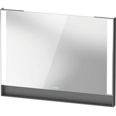Duravit Qatego Spiegel Graphit Matt - 1000x65x750mm, seitliche Lichtfelder, dimmbar Duravit Qatego Spiegel Graphit Matt - 1000x65x750mm, seitliche Lichtfelder, dimmbar