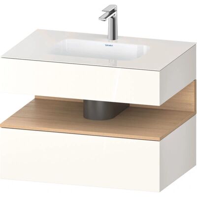 Duravit Qatego Einbauwaschtisch mit Konsolenwaschtischunterbau, 800x550x600mm - Waschtisch Duravit Qatego Einbauwaschtisch mit Konsolenwaschtischunterbau, 800x550x600mm - Waschtisch