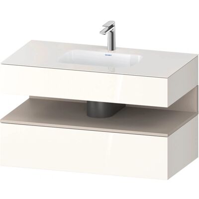 Duravit Qatego Einbauwaschtisch mit Konsolen - Waschtisch Duravit Qatego Einbauwaschtisch mit Konsolen - Waschtisch