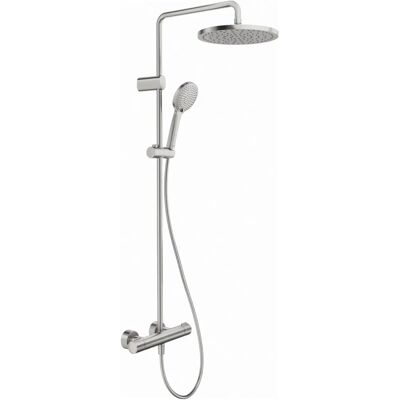 Duravit Sistem de Duș - Oțel Inoxidabil - 1124mm - Cap de 250mm - Termostat Duravit Sistem de Duș - Oțel Inoxidabil - 1124mm - Cap de 250mm - Termostat