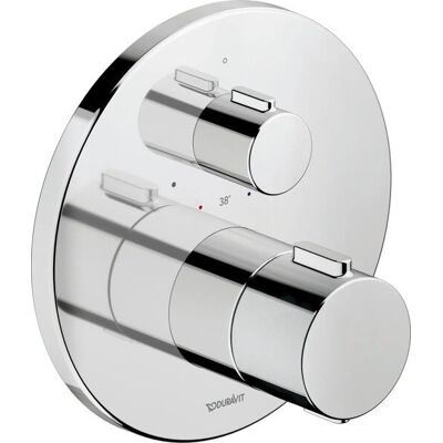 Robinet termostatic Duravit - Încastrat, 1 Mânere, Oțel inoxidabil Robinet termostatic Duravit - Încastrat, 1 Mânere, Oțel inoxidabil
