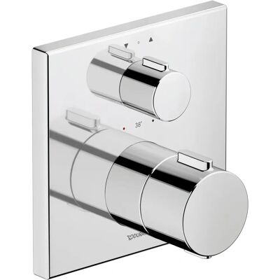 Duravit Modell TH42 Thermostatarmatur - Unterputz, 2 Verbraucher, Chrom Duravit Modell TH42 Thermostatarmatur - Unterputz, 2 Verbraucher, Chrom