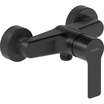Duravit D-Code Duschmischer - Keramik, Schwarz - Duschart Duravit D-Code Duschmischer - Keramik, Schwarz - Duschart