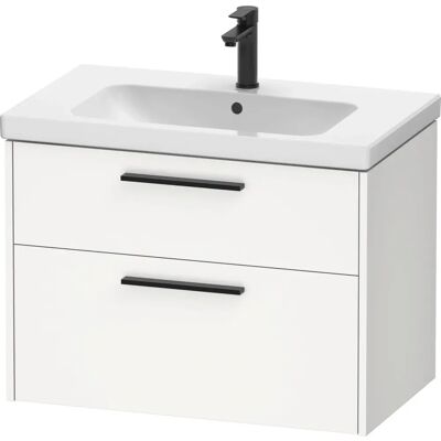 Duravit D-Code Waschtischunterschrank - Weiß Matt, 2 Schubladen, 784x555x460 mm - Waschbeckenunterschrank Duravit D-Code Waschtischunterschrank - Weiß Matt, 2 Schubladen, 784x555x460 mm - Waschbeckenunterschrank