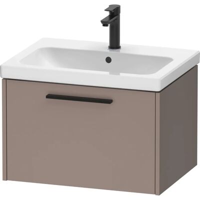 Duravit D-Code Waschtischunterschrank - Basalt Matt - 634x460x400 mm Duravit D-Code Waschtischunterschrank - Basalt Matt - 634x460x400 mm