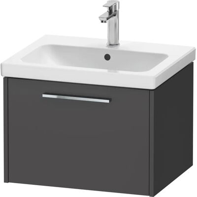 Duravit D-Code Waschtischunterschrank - Hochbelastbar, Sanftschluss, Graphit Matt Duravit D-Code Waschtischunterschrank - Hochbelastbar, Sanftschluss, Graphit Matt