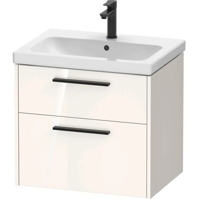 Duravit D-Code Wandhängender Waschtischunterschrank mit 2 Schubladen Duravit D-Code Wandhängender Waschtischunterschrank mit 2 Schubladen