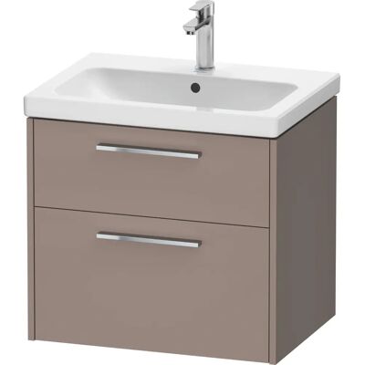 Duravit D-Code Waschtischunterschrank - Basalt Matt - 2 Schubladen - 634x555x460 mm Duravit D-Code Waschtischunterschrank - Basalt Matt - 2 Schubladen - 634x555x460 mm