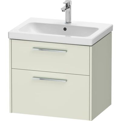 Duravit D-Code Waschtischunterschrank - Chrom, Blassgrün, 2 Schubladen - Waschtisch Duravit D-Code Waschtischunterschrank - Chrom, Blassgrün, 2 Schubladen - Waschtisch