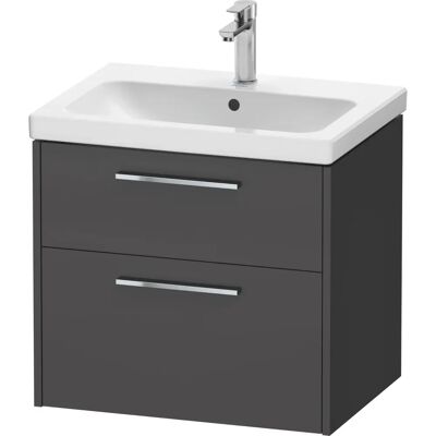 Duravit D-Code Waschtischunterschrank - 2 Schubkästen - Wasserfest - 634x555x460 mm Duravit D-Code Waschtischunterschrank - 2 Schubkästen - Wasserfest - 634x555x460 mm