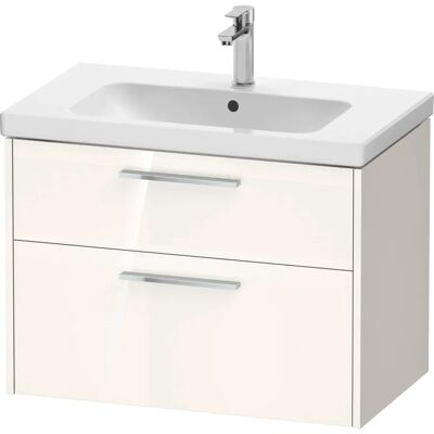 Duravit D-Code Waschtischunterschrank - Weiß Hochglanz, 2 Schubladen, 784x555x460 mm Duravit D-Code Waschtischunterschrank - Weiß Hochglanz, 2 Schubladen, 784x555x460 mm