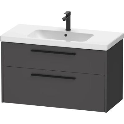 Duravit D-Code Wandhängender Waschtischunterschrank, 2 Schubladen Duravit D-Code Wandhängender Waschtischunterschrank, 2 Schubladen