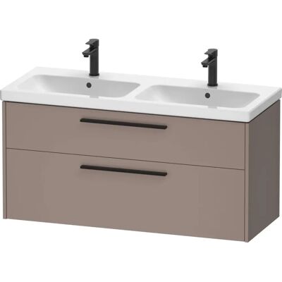 Duravit D-Code Badezimmerunterschrank - Diamantschwarz Basalt Matt - 1184x555x460 mm Duravit D-Code Badezimmerunterschrank - Diamantschwarz Basalt Matt - 1184x555x460 mm