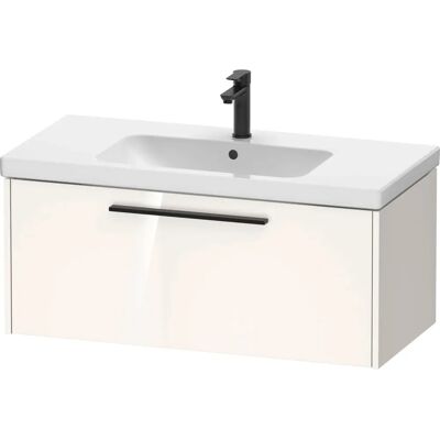 Duravit D-Code Wandmontierter Waschtischunterschrank - Diamantschwarz, Hochglanz, 984x400x460mm Duravit D-Code Wandmontierter Waschtischunterschrank - Diamantschwarz, Hochglanz, 984x400x460mm