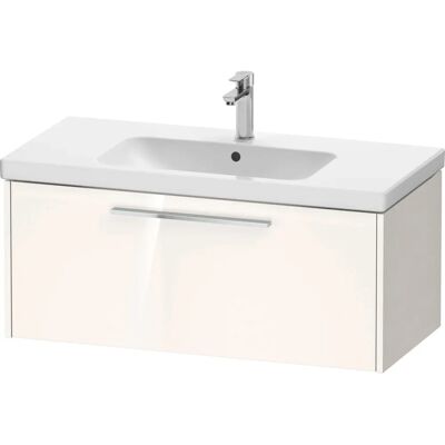 Duravit Hochglanz Weiß Wandhängender Waschtischunterschrank - Badmöbel Duravit Hochglanz Weiß Wandhängender Waschtischunterschrank - Badmöbel