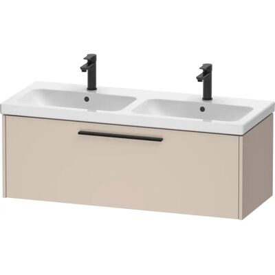 Duravit D-Code Badschrank - Taupe Matt, 1184x460x400mm, Griff Duravit D-Code Badschrank - Taupe Matt, 1184x460x400mm, Griff