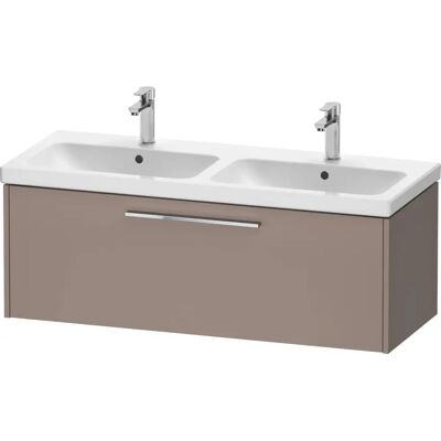 Duravit D-Code Badezimmer-Schrankschrank - Basalt Matt - Chromgriff Duravit D-Code Badezimmer-Schrankschrank - Basalt Matt - Chromgriff