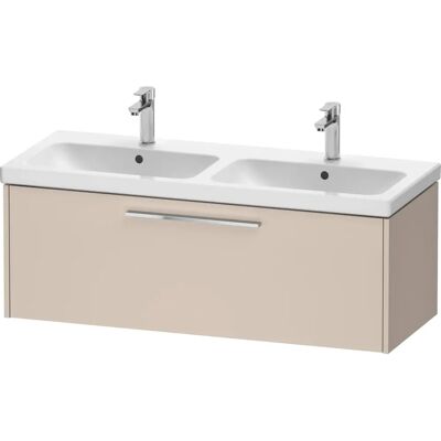 Duravit D-Code Doppel-Waschtischunterschrank Taupe Matt - Wandhängend Duravit D-Code Doppel-Waschtischunterschrank Taupe Matt - Wandhängend