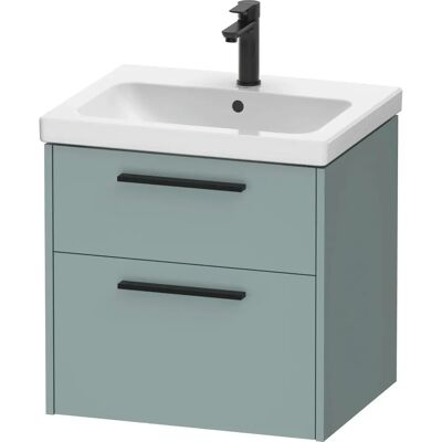 Duravit D-Code Waschtischunterschrank Fjordgrün Matt - Hochkapazität, Sanftschluss Duravit D-Code Waschtischunterschrank Fjordgrün Matt - Hochkapazität, Sanftschluss