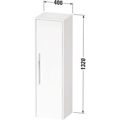 Duravit Badezimmer Schrank DC1338L10HH0000 - Wandhängend, Links, Glasböden Duravit Badezimmer Schrank DC1338L10HH0000 - Wandhängend, Links, Glasböden