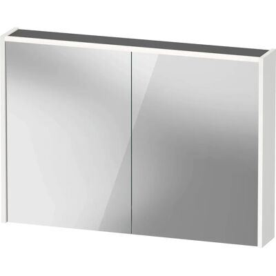 Duravit D-Code Spiegelschrank - Weiß Matt, LED, 2 Türen Duravit D-Code Spiegelschrank - Weiß Matt, LED, 2 Türen