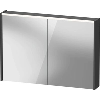 Duravit D-Code Spiegelschrank - Graphit Matt, LED, 2 Türen Duravit D-Code Spiegelschrank - Graphit Matt, LED, 2 Türen