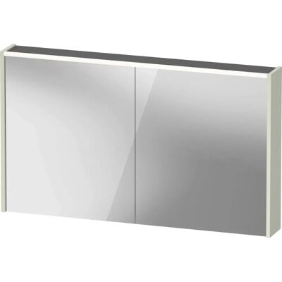 Duravit D-Code Spiegelschrank - Blassgrün Matt, LED-Beleuchtung, 2 Türen Duravit D-Code Spiegelschrank - Blassgrün Matt, LED-Beleuchtung, 2 Türen