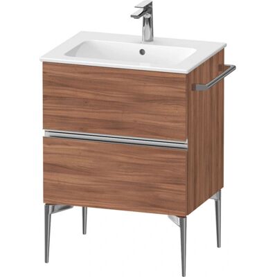 Duravit Sivida - Wand-/Bodenmontierter Waschtischunterschrank mit 2 Schubladen - 610x477x591mm Duravit Sivida - Wand-/Bodenmontierter Waschtischunterschrank mit 2 Schubladen - 610x477x591mm