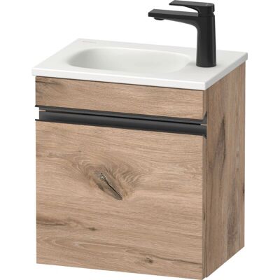 Duravit Wandhängendes Waschtischunterschrank - Diamantschwarz Matt - SV4649LBD Duravit Wandhängendes Waschtischunterschrank - Diamantschwarz Matt - SV4649LBD