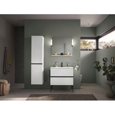 Duravit Sivida - Graphit matt Badezimmerablage mit Halterung Duravit Sivida - Graphit matt Badezimmerablage mit Halterung