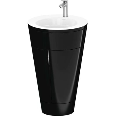 Duravit Starck 1 Keramik-Set Weiß Matt - Waschtisch-Set Duravit Starck 1 Keramik-Set Weiß Matt - Waschtisch-Set