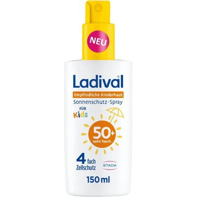 Ladival Sensible Kinderhaut Sonnenschutz-Spray SPF 50+ 150 ml Ladival Sensible Kinderhaut Sonnenschutz-Spray SPF 50+ 150 ml