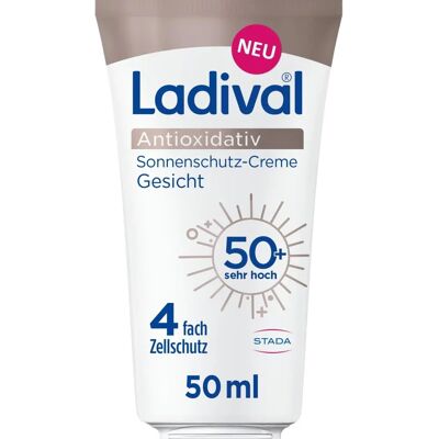 Ladival SPF 50+ Gesicht Antioxidativ Creme Ladival SPF 50+ Gesicht Antioxidativ Creme