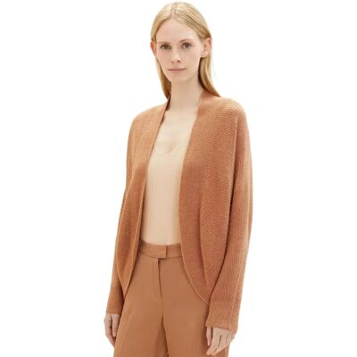 TOM TAILOR Sweatshirt Rose Mahogany Taille L - Cardigan TOM TAILOR Sweatshirt Rose Mahogany Taille L - Cardigan
