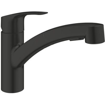 GROHE 303052431 Küchenarmatur - Schwarz - Einhand, Drehbar, Herausziehbare Brause GROHE 303052431 Küchenarmatur - Schwarz - Einhand, Drehbar, Herausziehbare Brause