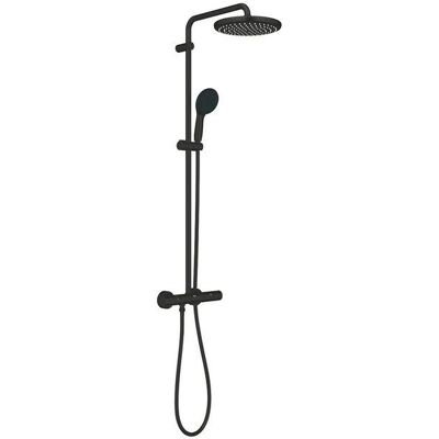 System Prysznicowy Tempesta Czarny 250 od Grohe - System Prysznicowy System Prysznicowy Tempesta Czarny 250 od Grohe - System Prysznicowy